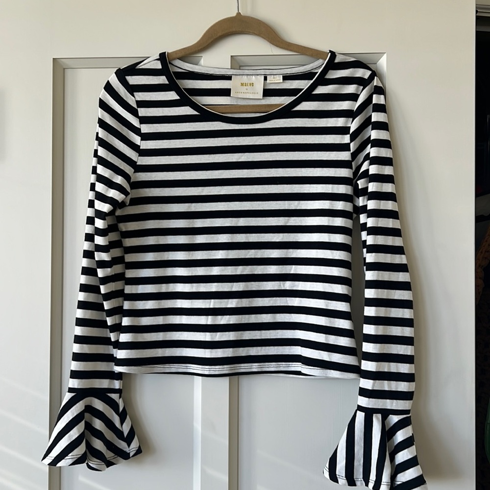 NWOT Maeve striped top